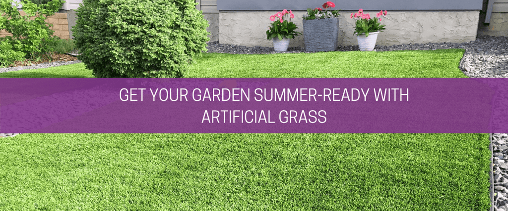 Get your garden summer-ready with artificial grass