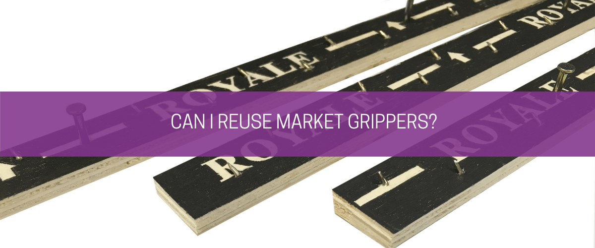 Can I reuse carpet grippers?