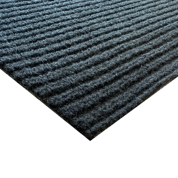 Black Ribbed Matting