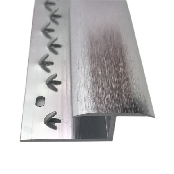 Prestige Z Edge - Carpet to Tile / Wood / Laminate Floor Metal Trim Strip