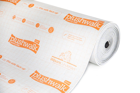 Wilsons Plushwalk 10mm Carpet Underlay From £6.50 per m2