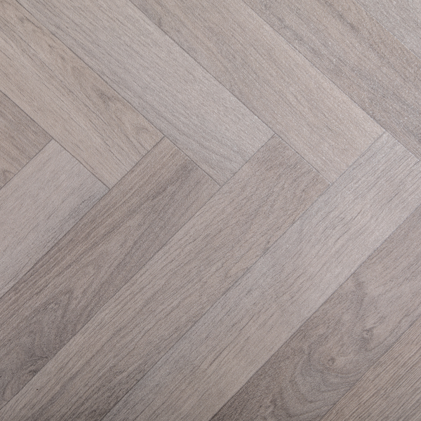 Classic Oak Parquet Vinyl / Lino Roll Flooring 2m & 4m Width Kitchen Bathroom Flooring