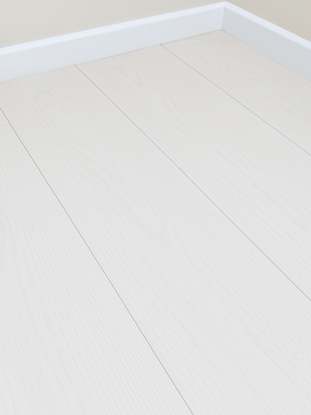 8mm Laminate Flooring - White Oak Effect - V Groove - AC4 Rated - Click System