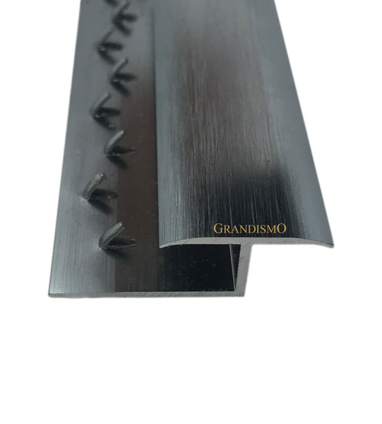 Prestige Z Edge - Carpet to Tile / Wood / Laminate Floor Metal Trim Strip