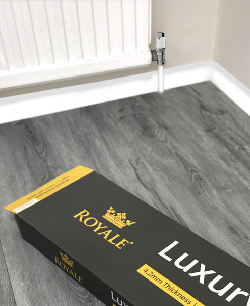 Grey LVT Vinyl Click Plank Flooring - 4.2mm Thick - Water Resistance