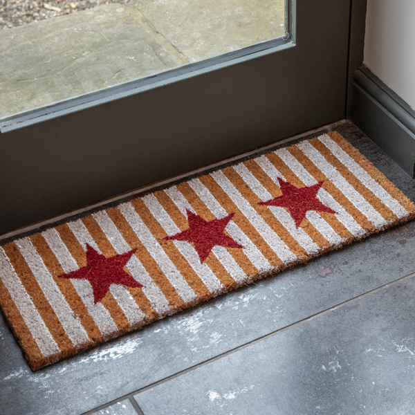 Luxury Printed Coir Door Mat - Indoor or Sheltered Outdoor Use - Various Designs