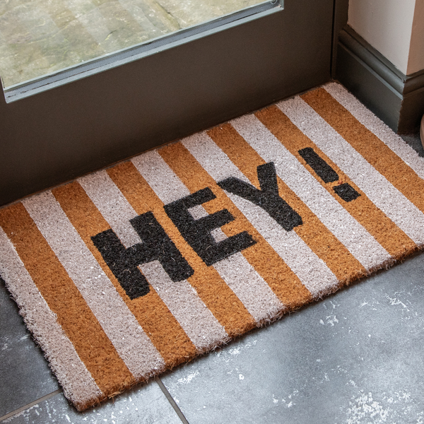 Luxury Printed Coir Door Mat - Indoor or Sheltered Outdoor Use - Various Designs