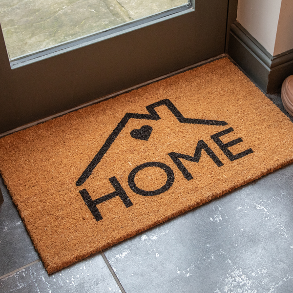 Luxury Printed Coir Door Mat - Indoor or Sheltered Outdoor Use - Various Designs