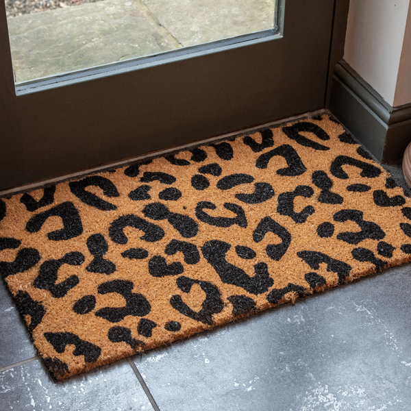 Luxury Printed Coir Door Mat - Indoor or Sheltered Outdoor Use - Various Designs