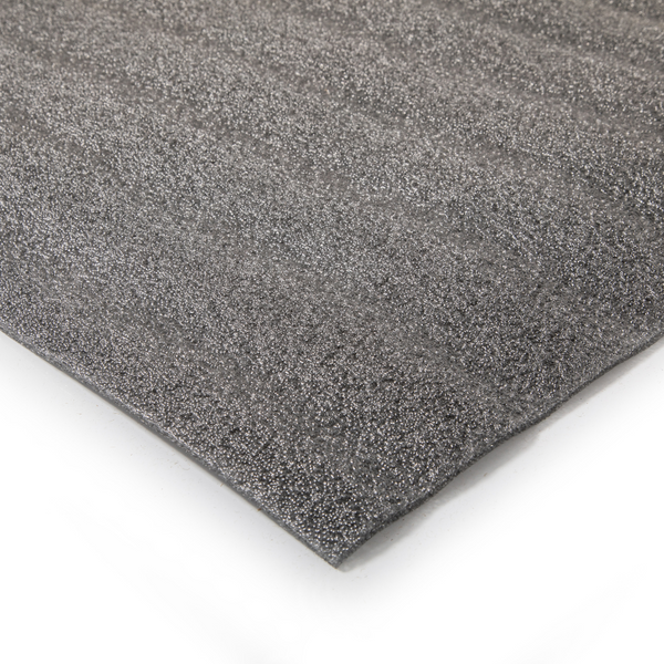 Graphite Carpet Underlay Corner Shot