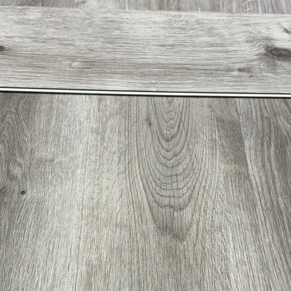 Titan Grey Oak Luxury SPC Click Plank Flooring - Built-In Underlay Already Installed - 5.2mm Thick