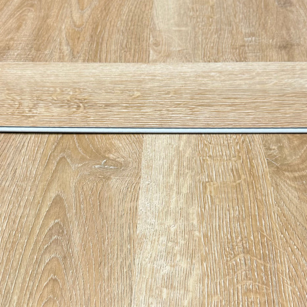 Light Barley Oak Luxury SPC Click Plank Flooring Herringbone Style - Built-In Underlay Already Installed -5.2mm Thick