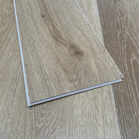 Warm Aspen Oak Luxury SPC Click Plank Flooring - Built-In Underlay Already Installed - 5.2mm Thick