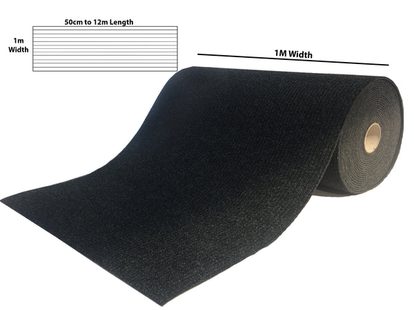 Entrance Barrier Matting - Anthracite - 1m or 2m Width