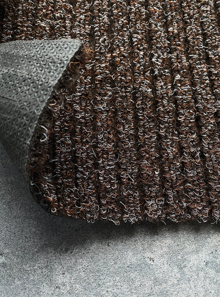 Brown Barrier Entrance Matting - 1m or 2m Width - Cut to Size