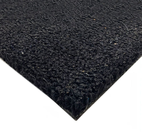 Black Coir Entrance Matting 1m & 2m Width