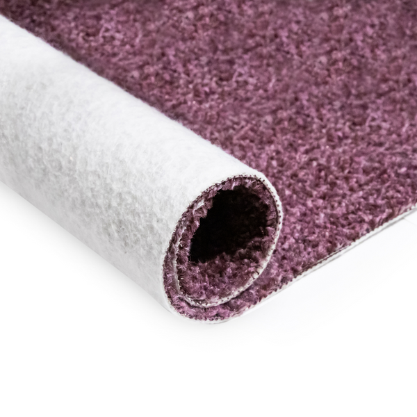 Purple Blackberry Shade Soft Twist Carpet