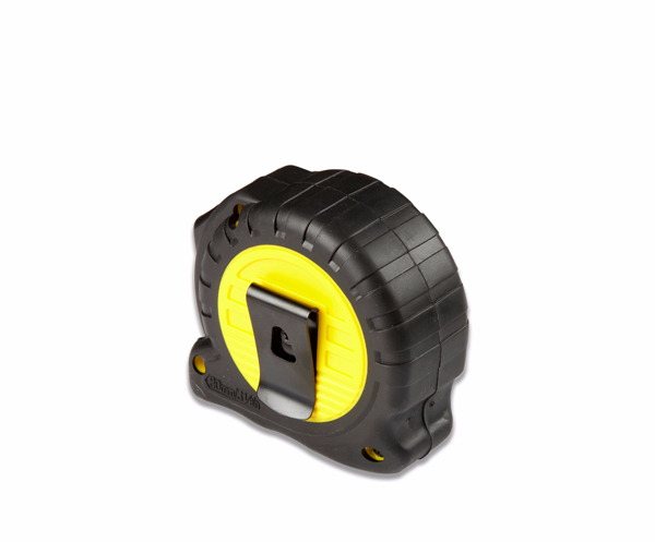 Backside of Stikatak 7.5m measuring tape