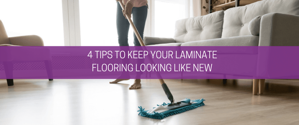 4 tips to keep your laminate flooring looking like new