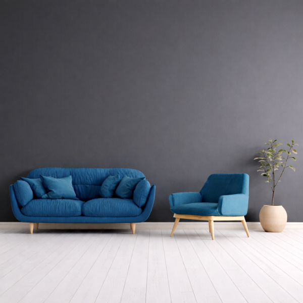 8mm Laminate Flooring - White Oak Effect - V Groove - AC4 Rated - Click System