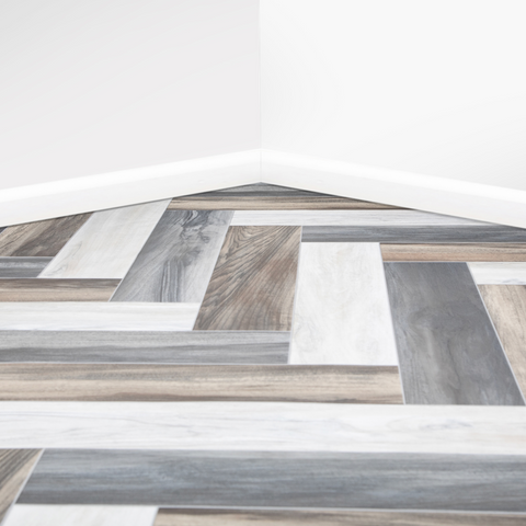 Banyan Tile Vinyl / Lino Roll Flooring 2m & 4m Width Kitchen Bathroom Flooring