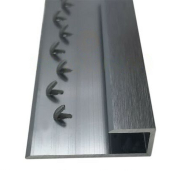 Prestige Square Edge - Carpet Door Trim Strip - Finishes Carpets, Coir And Fireplaces