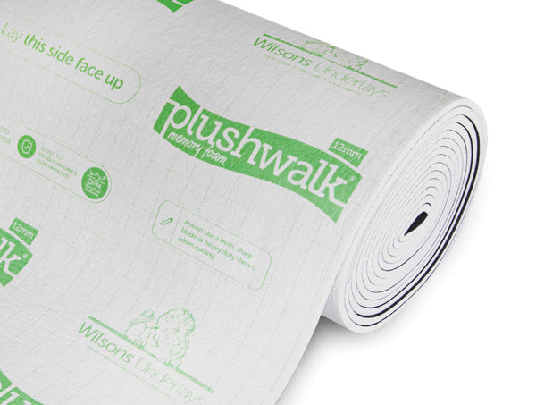 Wilsons Plushwalk 12mm Carpet Underlay From £6.99 per m2
