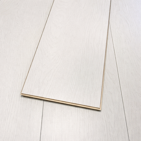 8mm Laminate Flooring - White Oak Effect - V Groove - AC4 Rated - Click System