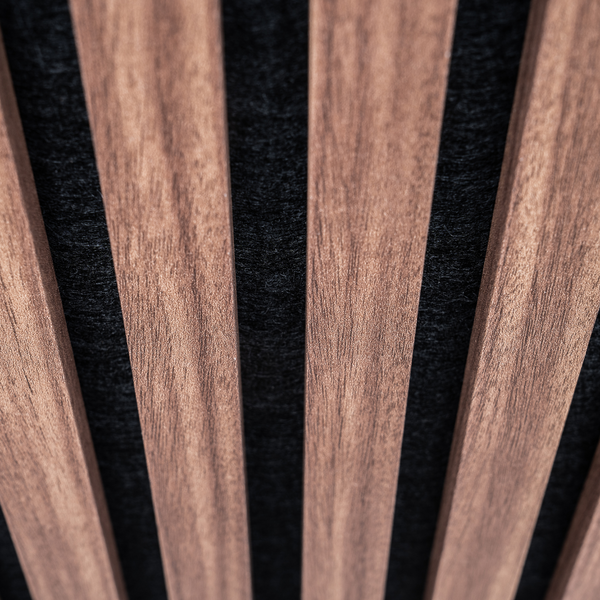 Acoustic Wall Panel Brown Hickory Oak Decorative Sound Reducing Paneling - 3 Panel Deal