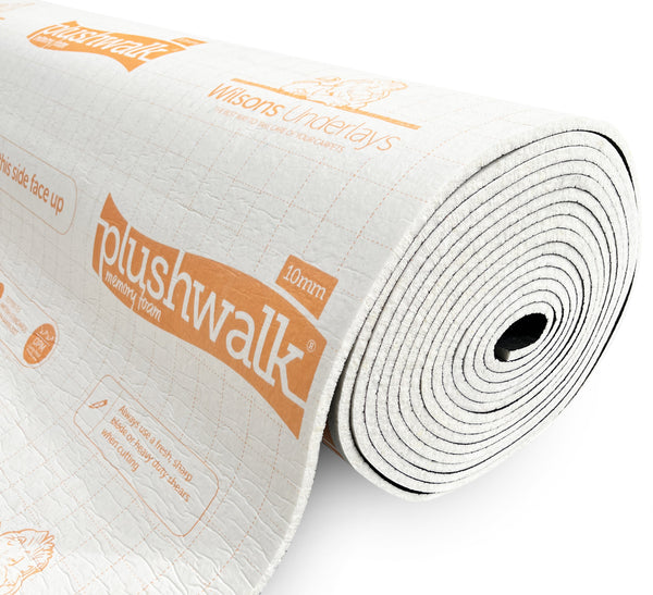 Wilsons Plushwalk 10mm Carpet Underlay From £6.50 per m2
