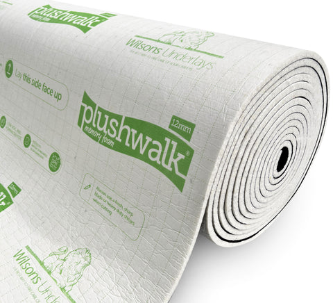 Wilsons Plushwalk 12mm Carpet Underlay From £6.99 per m2