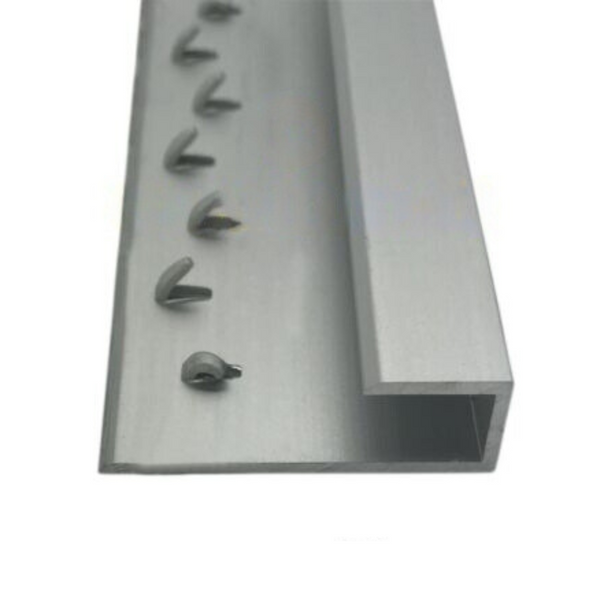 Prestige Square Edge - Carpet Door Trim Strip - Finishes Carpets, Coir And Fireplaces