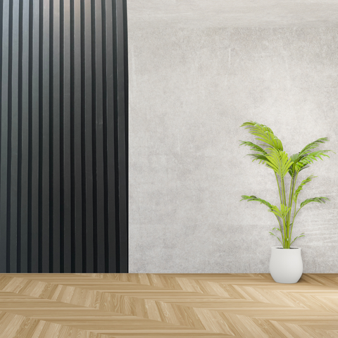 Acoustic Wall Panel Midnight Sky Black Decorative Sound Reducing Paneling