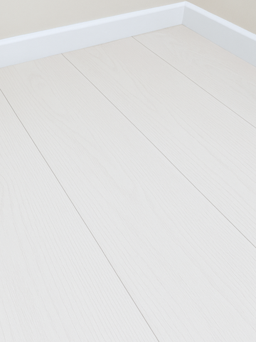 8mm Laminate Flooring - White Oak Effect - V Groove - AC4 Rated - Click System