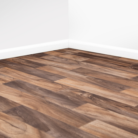 Scarlet Oak Vinyl / Lino Roll Flooring 2m & 4m Width Kitchen Bathroom Flooring