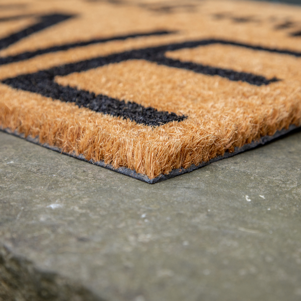 Printed Novelty Sign Coir Door Mat Come Back With Wine 45cm x 75cm - Indoor and Sheltered Outdoor Use