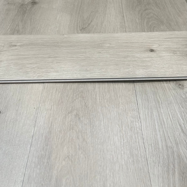 Grey Pewter Oak Luxury SPC Click Plank Flooring - Built-In Underlay Already Installed - 5.2mm Thick