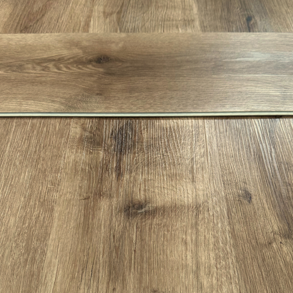 Golden French Oak Luxury SPC Click Plank Flooring - Built-In Underlay Already Installed - 5.2mm Thick