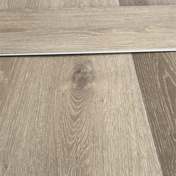 Warm Aspen Oak Luxury SPC Click Plank Flooring - Built-In Underlay Already Installed - 5.2mm Thick