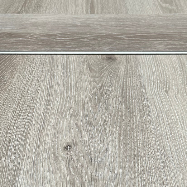 Smoke Grey Oak Luxury SPC Click Plank Flooring - Built-In Underlay Already Installed - 5.2mm Thick
