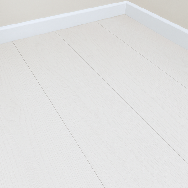 8mm Laminate Flooring - White Oak Effect - V Groove - AC4 Rated - Click System