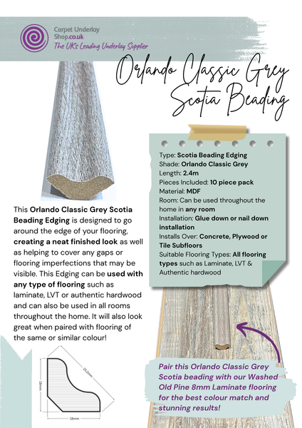 8mm Laminate Flooring Washed Old Pine Effect - Click System