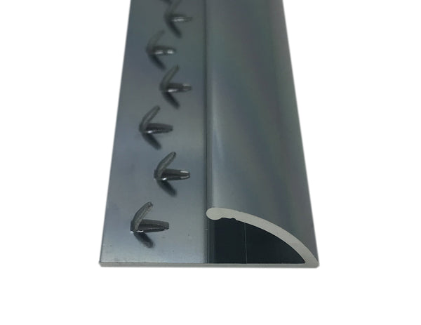 Prestige Single - Carpet to Doorway / Vinyl or Lino Floor Metal Trim Strip