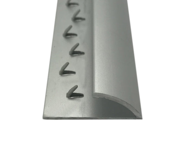 Prestige Single - Carpet to Doorway / Vinyl or Lino Floor Metal Trim Strip