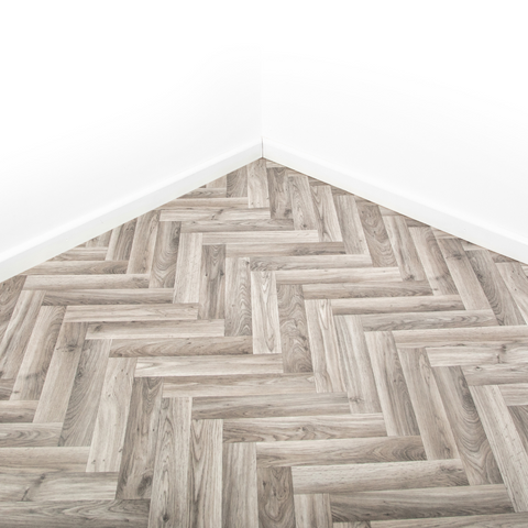 Caprio Tile Vinyl / Lino Roll Flooring 2m & 4m Width Kitchen Bathroom Flooring