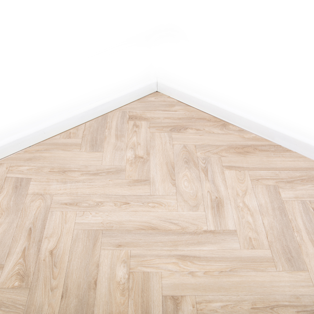 Sunbeam Herringbone Vinyl Lino Flooring 2m 4m Width Kitchen Bathroom Flooring
