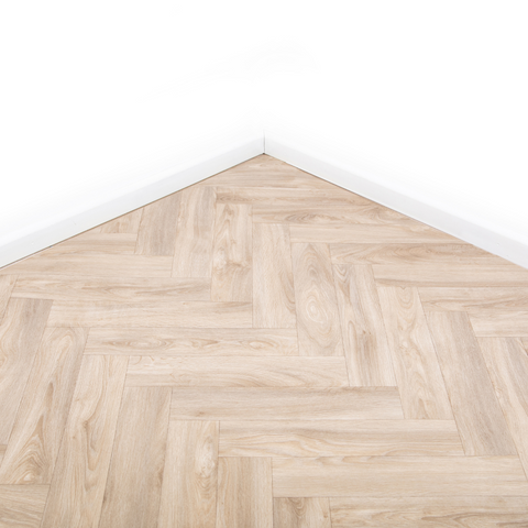 Sunbeam Herringbone Vinyl / Lino Flooring 2m & 4m Width Kitchen Bathroom Flooring