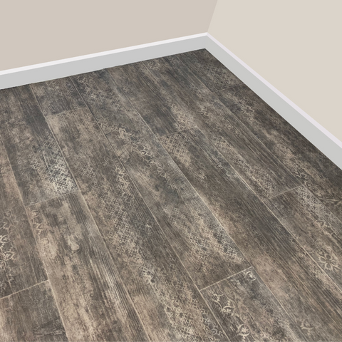 Dark Forrest Oak Vinyl / Lino Roll Flooring 2m & 4m Width Kitchen Bathroom Flooring