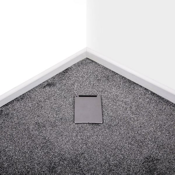 Grey Americano Shade Luxury Twist Carpet