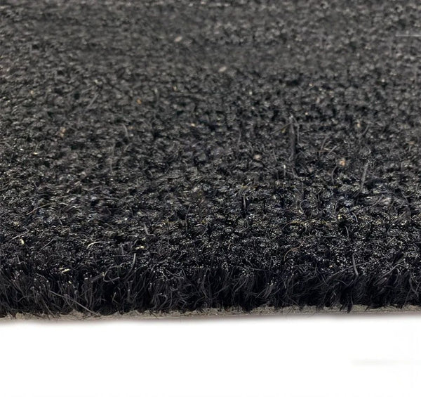 Black Coir Entrance Matting 1m or 2m Width